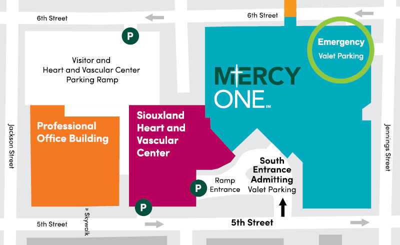 Emergency Department map