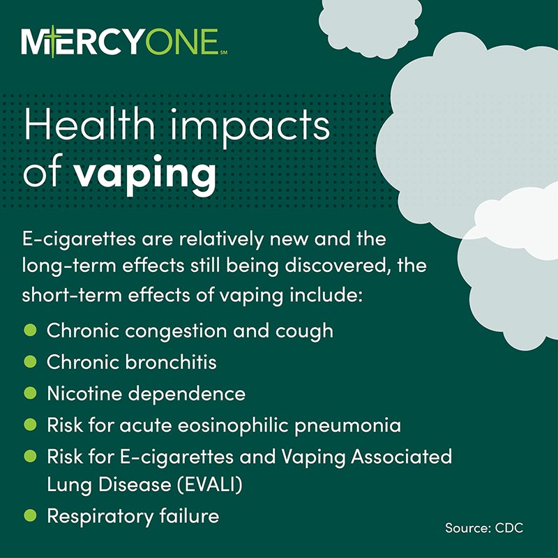 health impacts of vaping