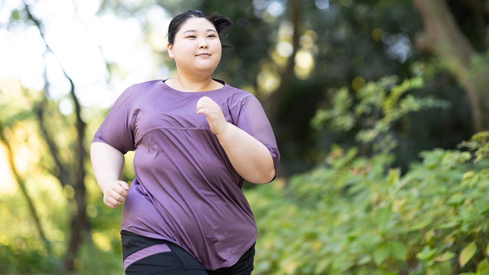 Women running