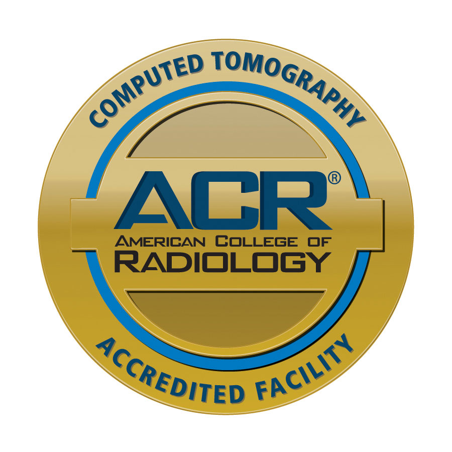 Mercy imaging services is accredited by the ACR.