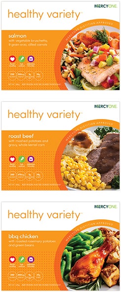 healthy variety meals