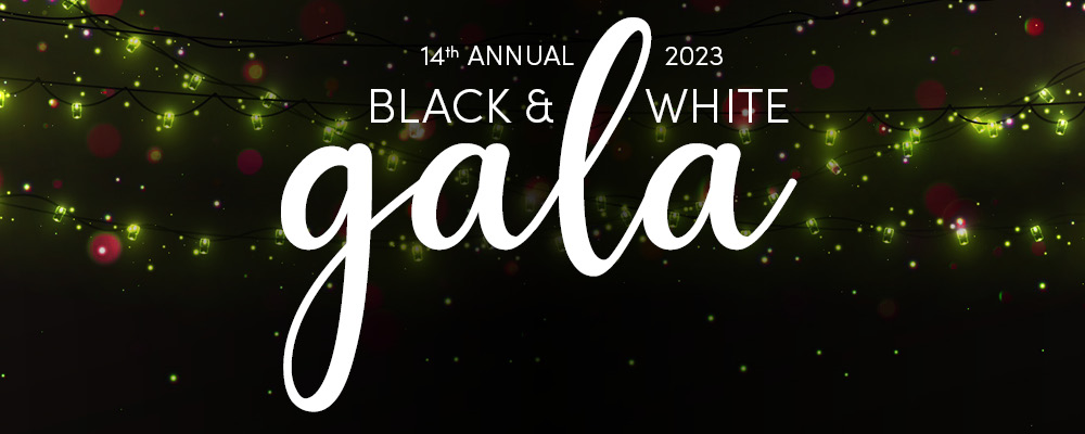 black and white gala